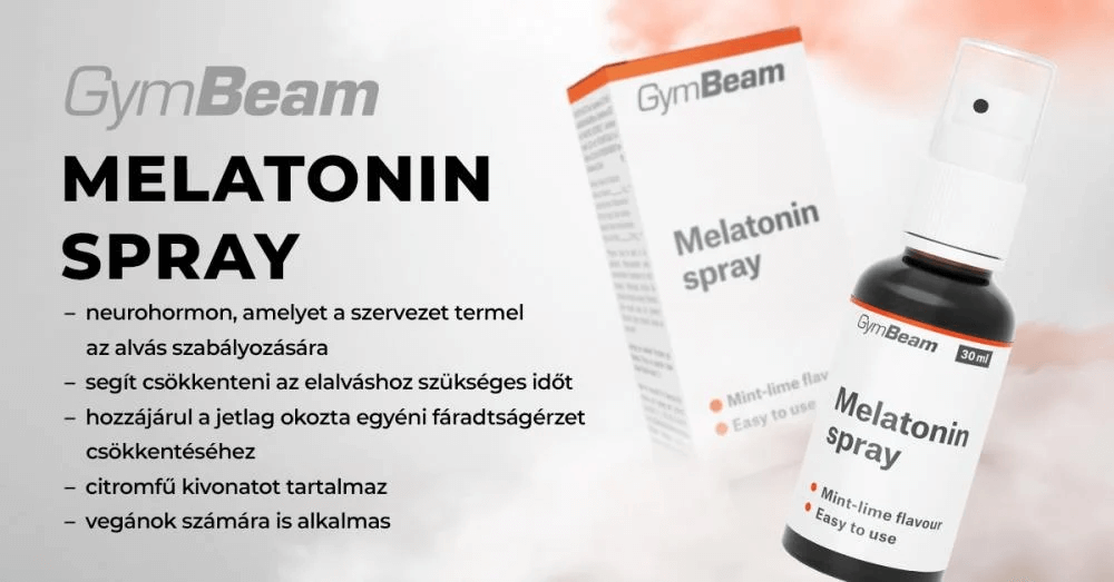 Gymbeam Melatonin spray lime&mint 30ml Gymbeam Melatonin spray lime&mint 30ml