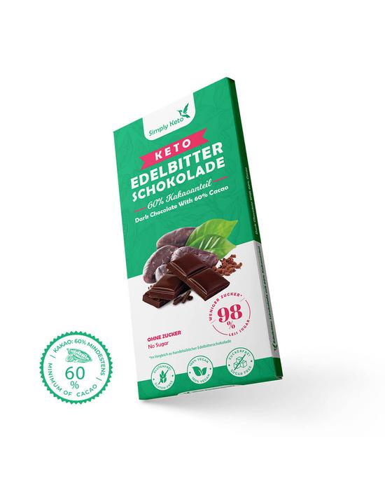 Simply Keto étcsokoládé 100g